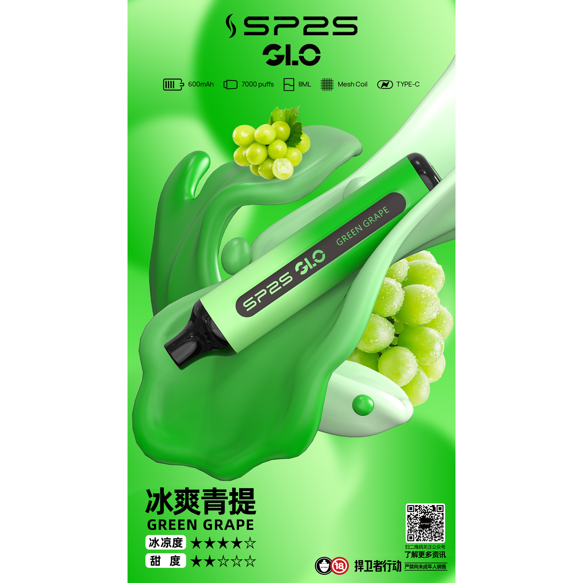 SP2S7000口拋棄式